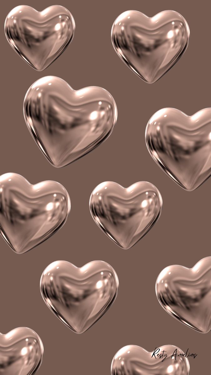 Metallic Hearts Tote Bag - Aesthetic Phone Cases - Culltique
