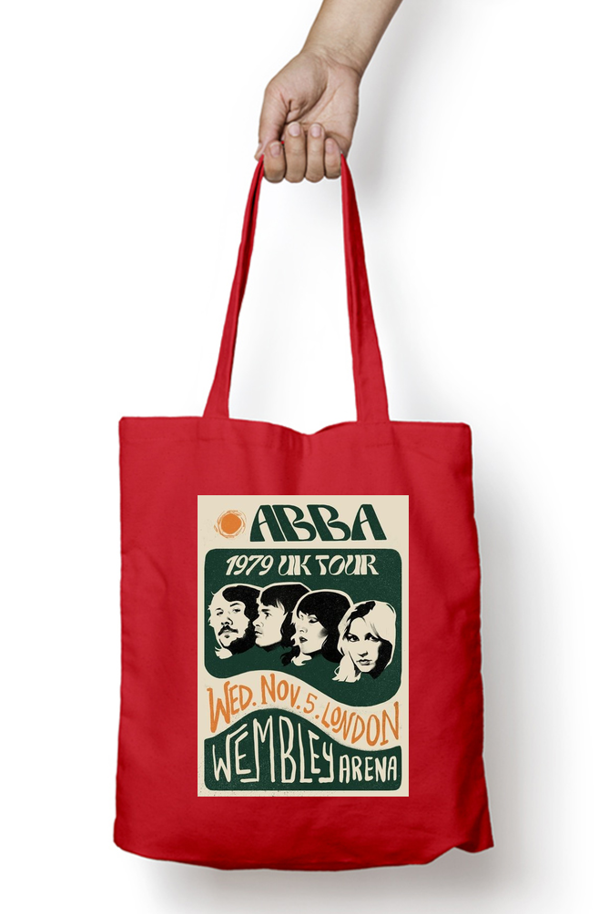 ABBA Inspired Pop Culture Tote Bag - Aesthetic Phone Cases - Culltique