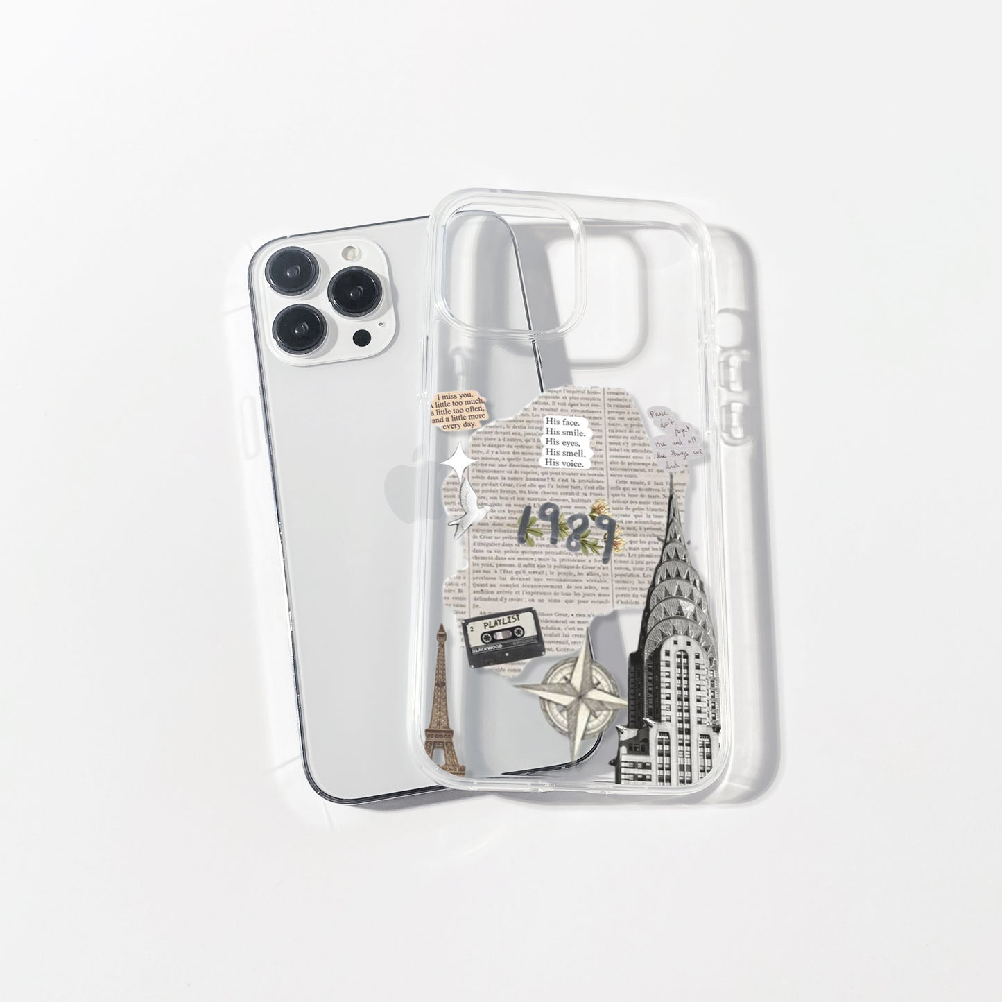 Taylor Swift 1989 Aesthetic Silicone Clear Case