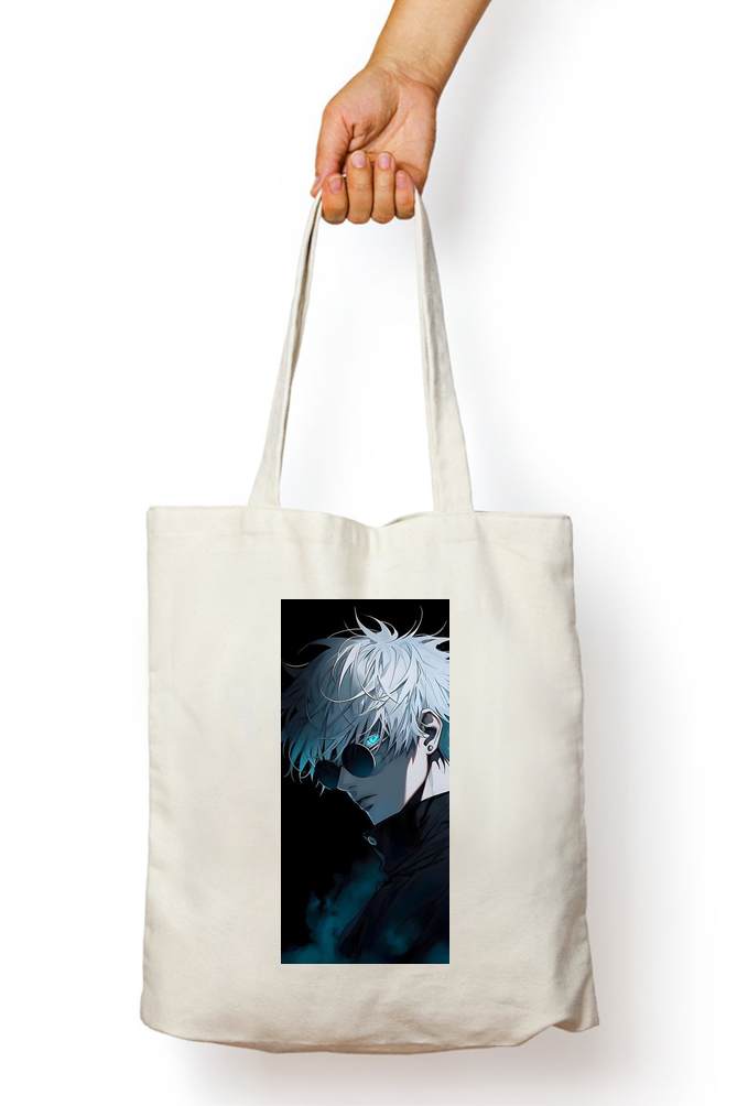 Gojo Satoru Charisma Anime Tote Bag - Aesthetic Phone Cases - Culltique