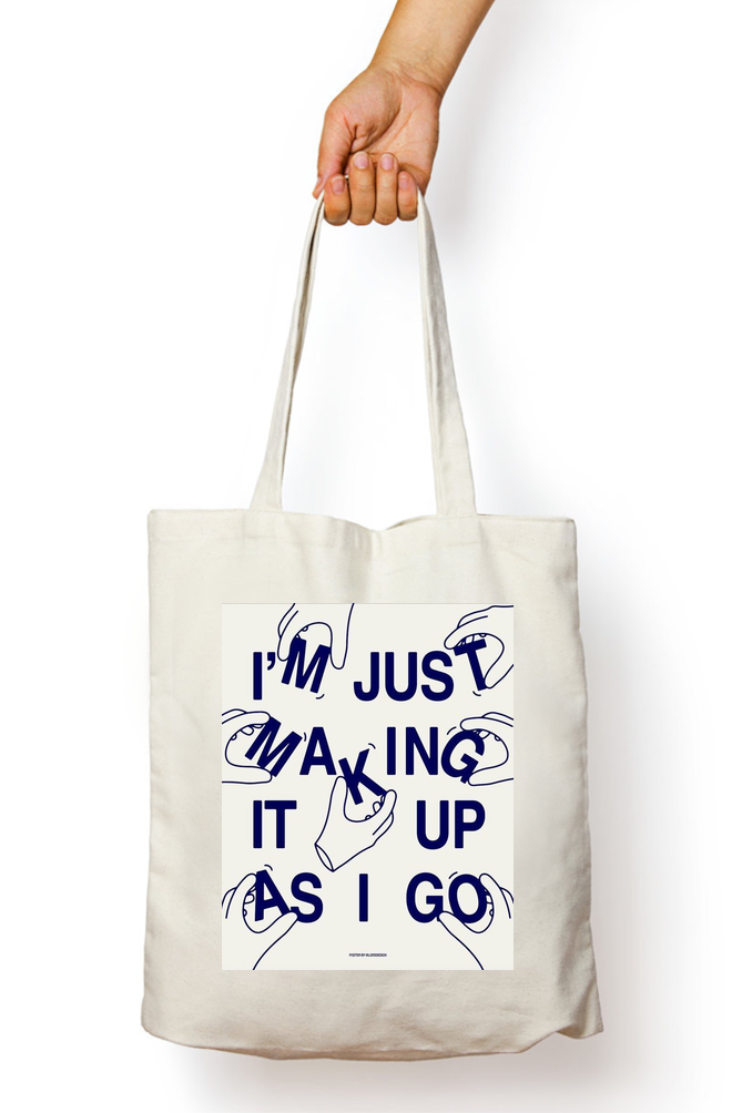 As You Go Express Abstract Tote Bag - Aesthetic Phone Cases - Culltique