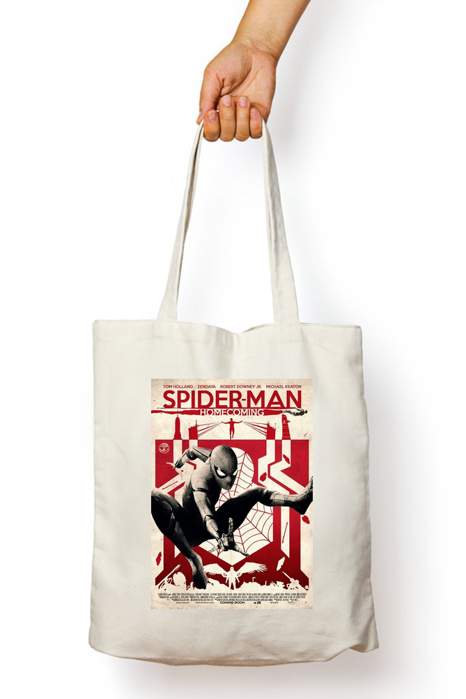 Spider-Man Homecoming Tote Bag - Aesthetic Phone Cases - Culltique