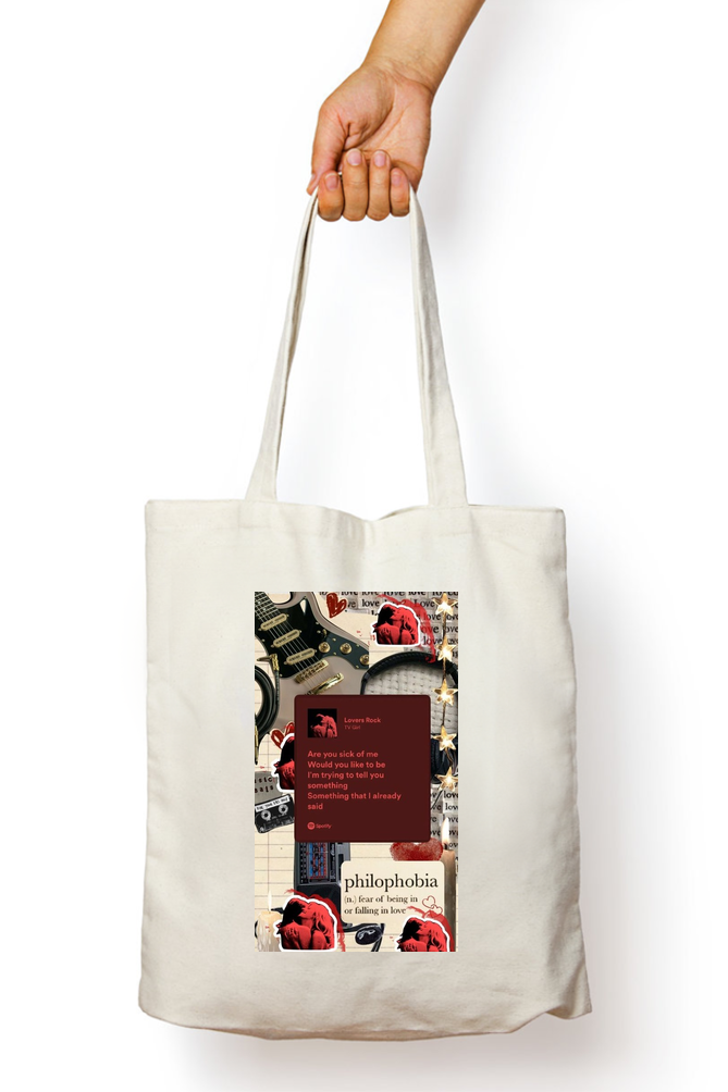 TV Girl Lovers Rock Tote Bag - Aesthetic Phone Cases - Culltique