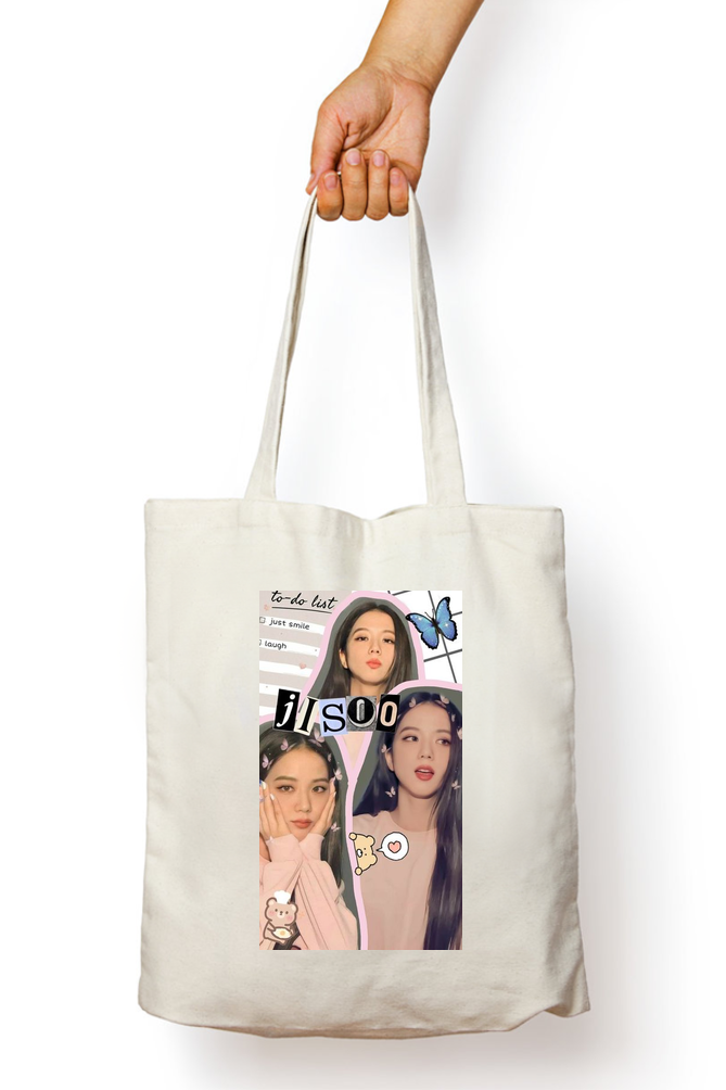 BLACKPINK Jisoo Style Tote Bag - Aesthetic Phone Cases - Culltique