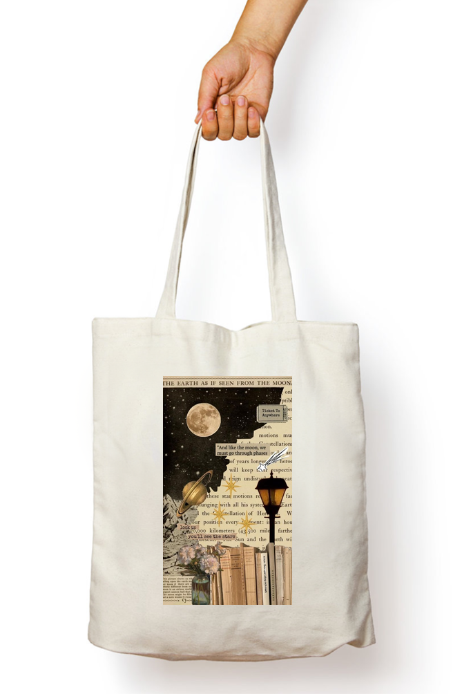 Journaling Abstract Tote Bag - Aesthetic Phone Cases - Culltique