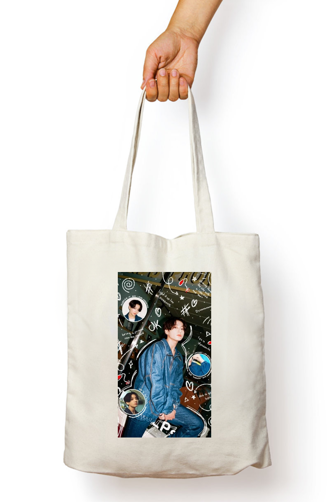 BTS Jungkook Kpop Tote Bag - Aesthetic Phone Cases - Culltique