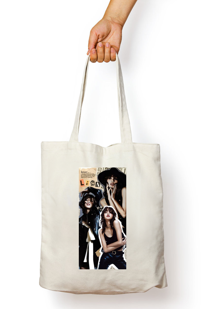 Blackpink Lisa Signature Tote Bag - Aesthetic Phone Cases - Culltique