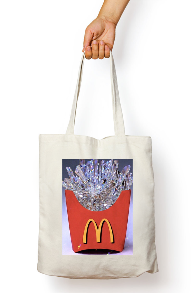 Crystal Fries McDonald's Tote Bag - Aesthetic Phone Cases - Culltique