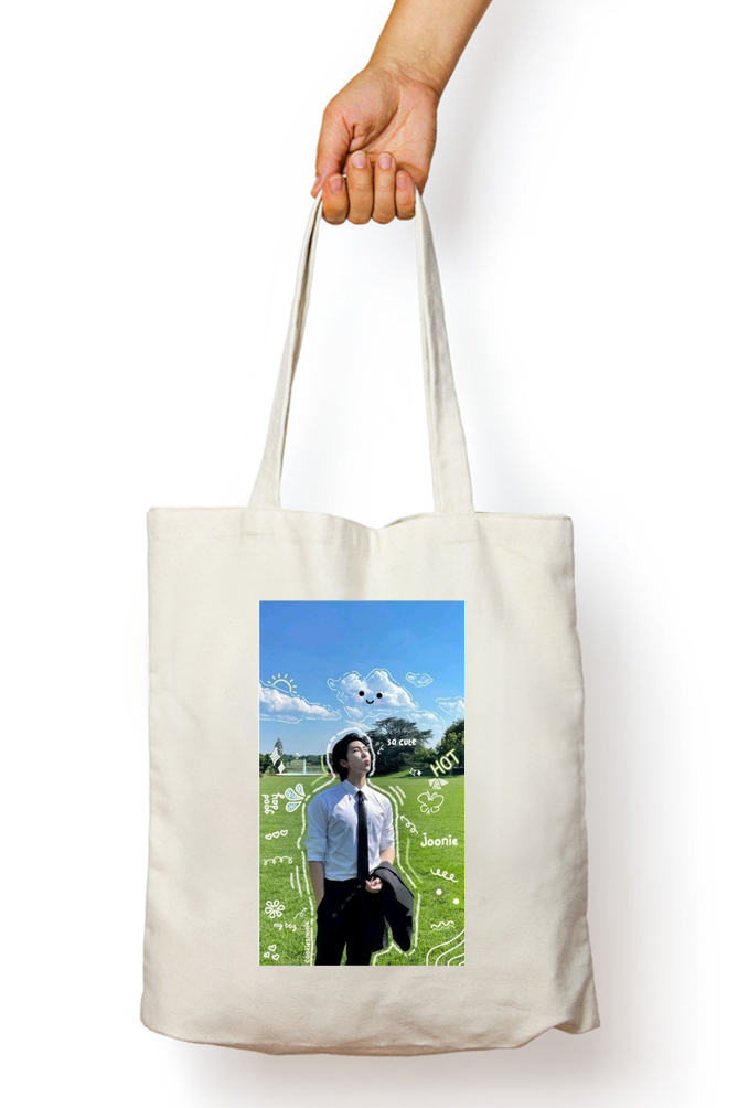BTS RM Kpop Tote Bag - Aesthetic Phone Cases - Culltique