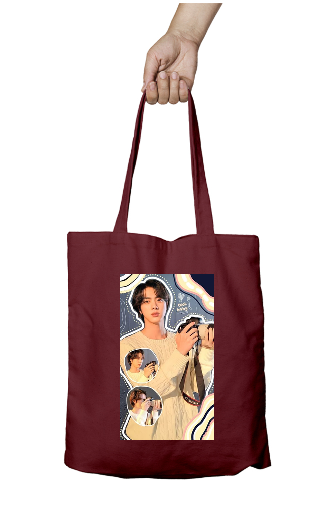 BTS Jin Kpop Tote Bag - Aesthetic Phone Cases - Culltique
