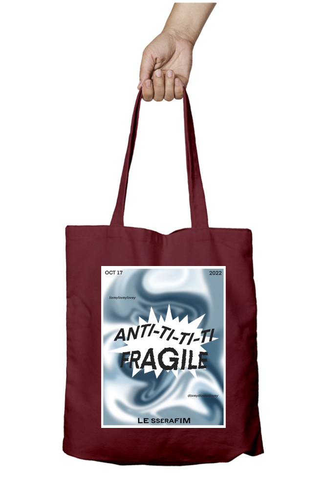 Le Sserafim Anti Fragile Tote Bag - Aesthetic Phone Cases - Culltique