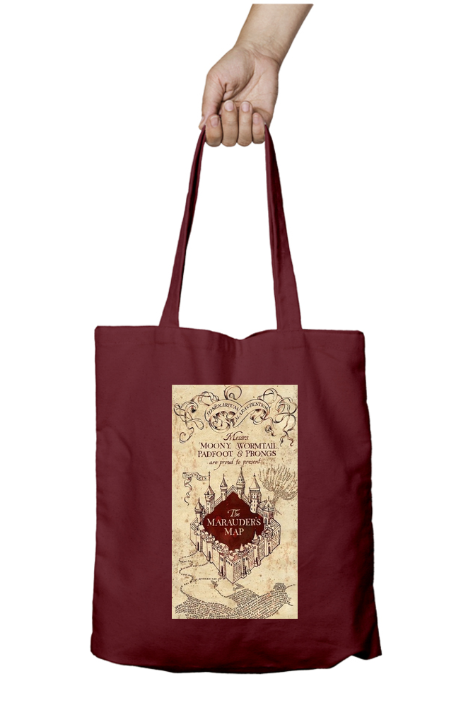 Harry Potter Marauders Map Tote Bag - Aesthetic Phone Cases - Culltique