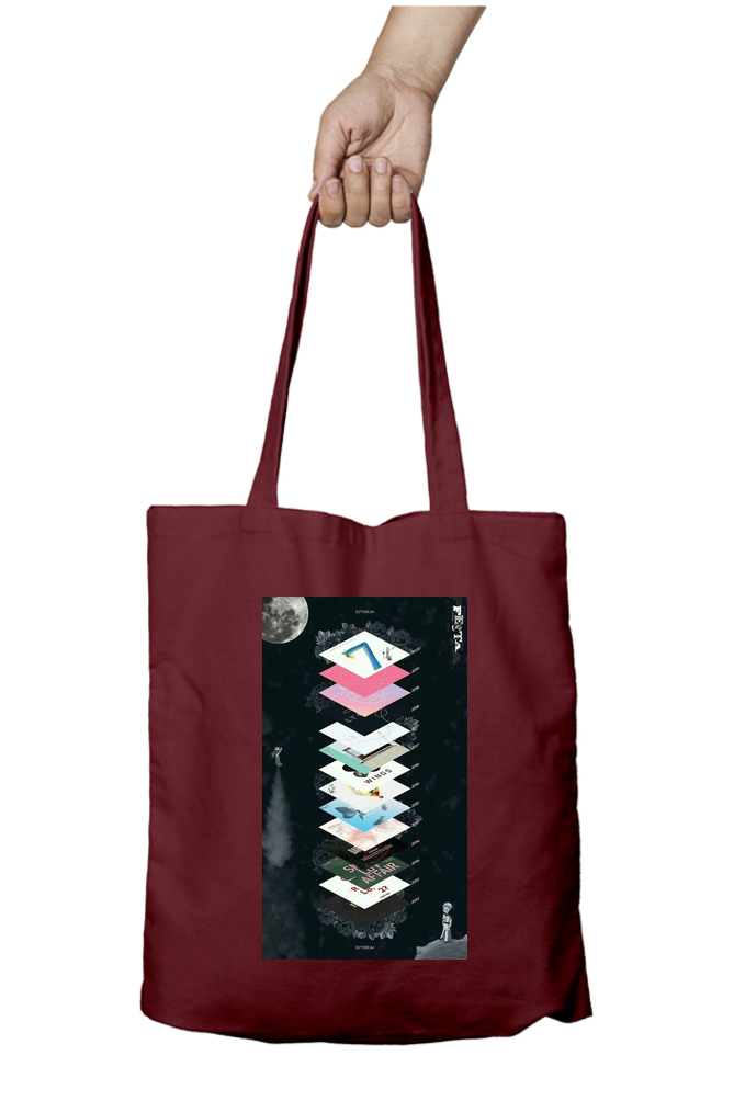 BTS Album Stack Kpop Tote Bag - Aesthetic Phone Cases - Culltique