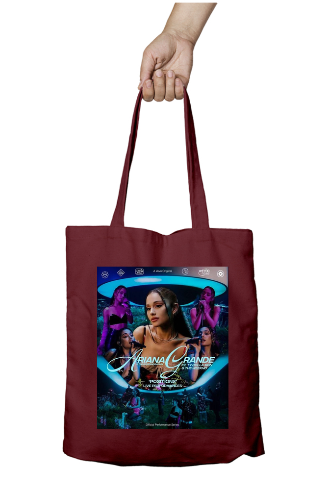 Ariana Grande 3D Tote Bag - Aesthetic Phone Cases - Culltique