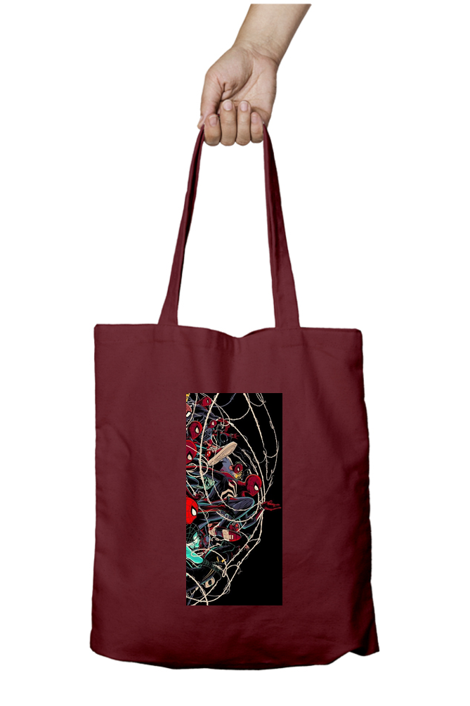 Spider-Man Multiverse Pop Culture Tote Bag - Aesthetic Phone Cases - Culltique