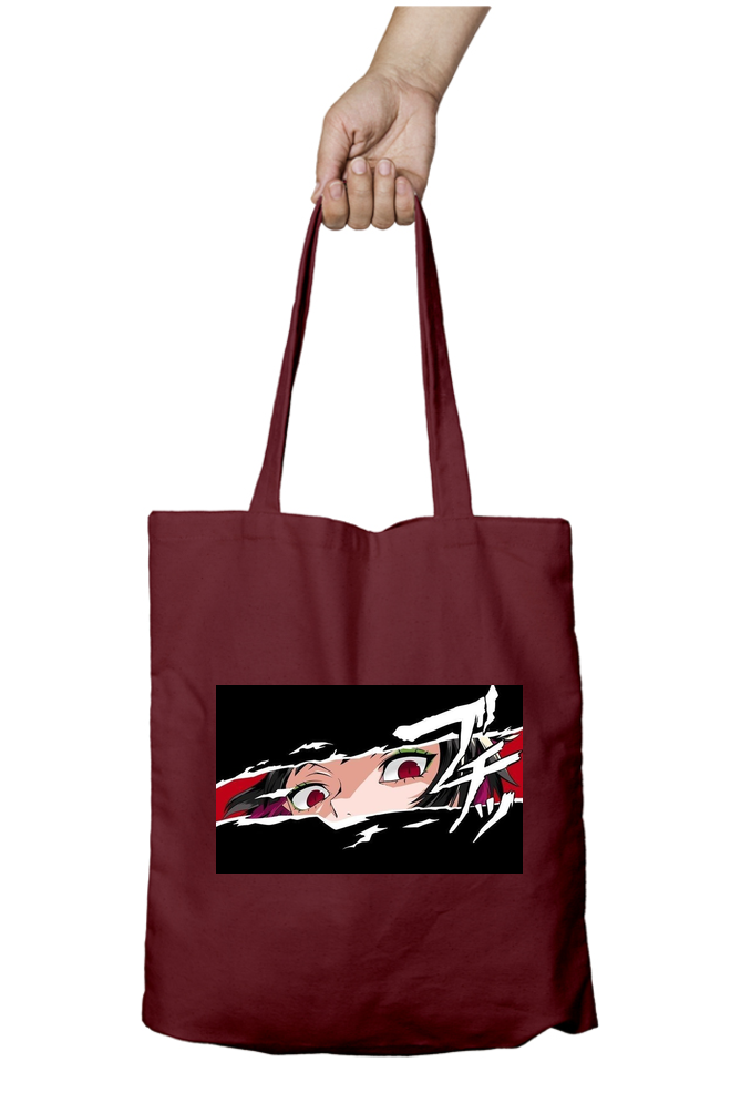 Blood Eyes Anime Tote Bag - Aesthetic Phone Cases - Culltique