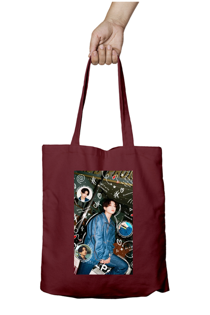 BTS Jungkook Kpop Tote Bag - Aesthetic Phone Cases - Culltique