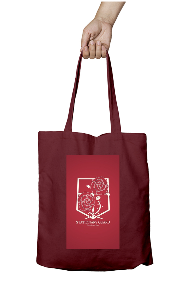 AOT Stationary Guard Tote Bag - Aesthetic Phone Cases - Culltique