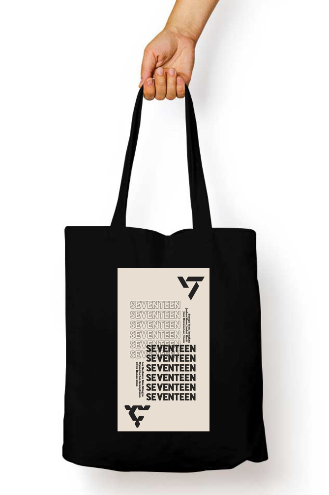 Seventeen Emblem Kpop Tote Bag - Aesthetic Phone Cases - Culltique