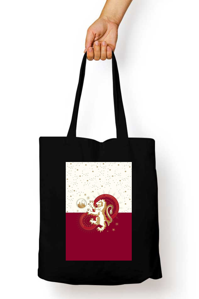 Harry Potter Gryffindor Emblem Tote Bag - Aesthetic Phone Cases - Culltique