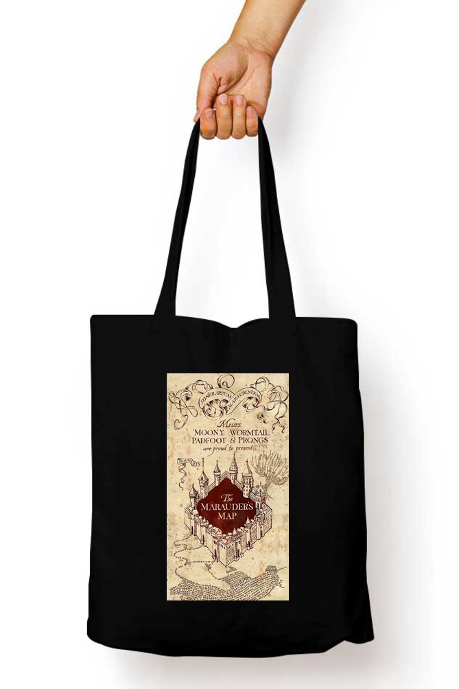 Harry Potter Marauders Map Tote Bag - Aesthetic Phone Cases - Culltique
