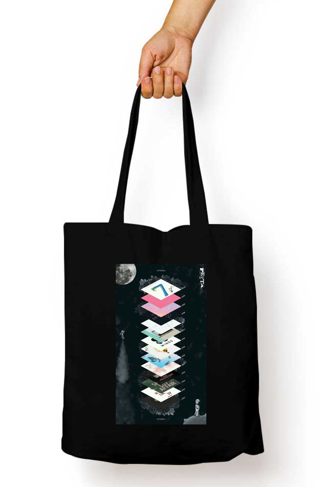 BTS Album Stack Kpop Tote Bag - Aesthetic Phone Cases - Culltique