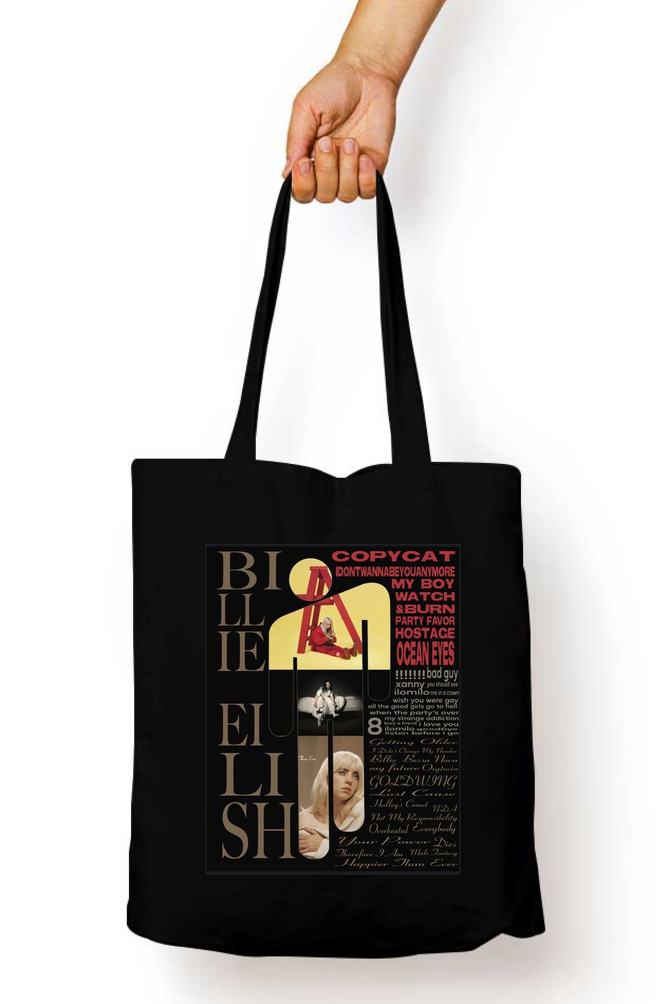 Billie Eilish Inspired Tote Bag - Aesthetic Phone Cases - Culltique