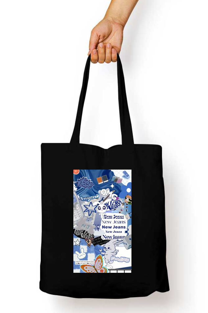 New Jeans K-Pop Journal Tote Bag - Aesthetic Phone Cases - Culltique