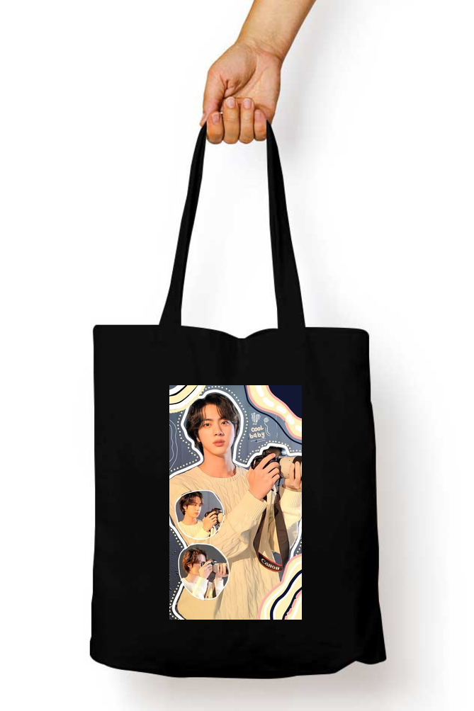BTS Jin Kpop Tote Bag - Aesthetic Phone Cases - Culltique