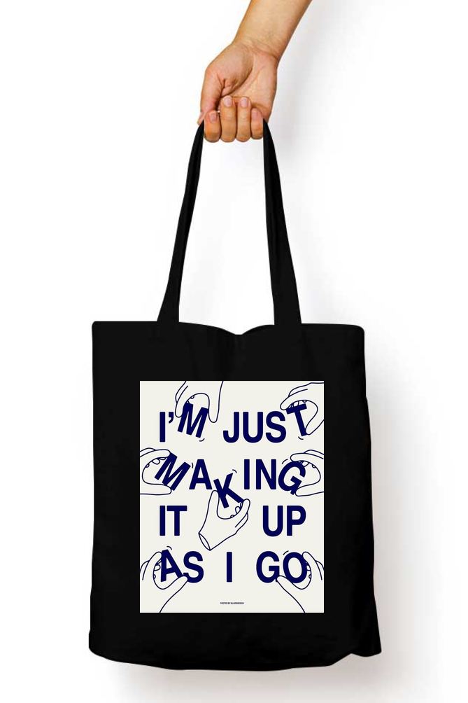 As You Go Express Abstract Tote Bag - Aesthetic Phone Cases - Culltique
