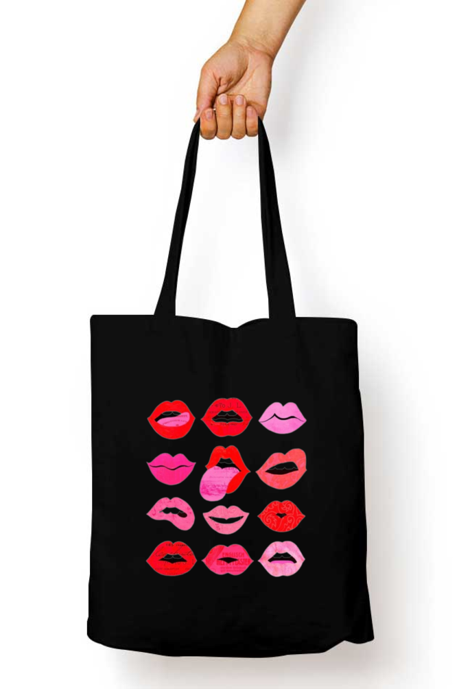Luscious Lips Tote Bag - Aesthetic Phone Cases - Culltique