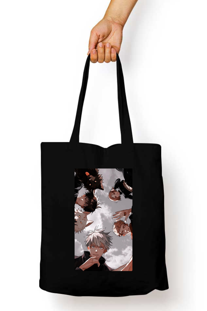 Jujutsu Kaisen Gang Tote Bag - Aesthetic Phone Cases - Culltique