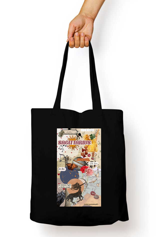 Sagittarius Zodiac Tote Bag - Aesthetic Phone Cases - Culltique