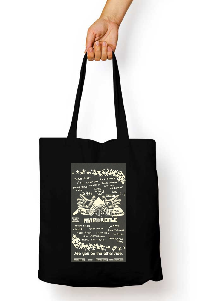 Travis Scott Astroworld Tote Bag - Aesthetic Phone Cases - Culltique