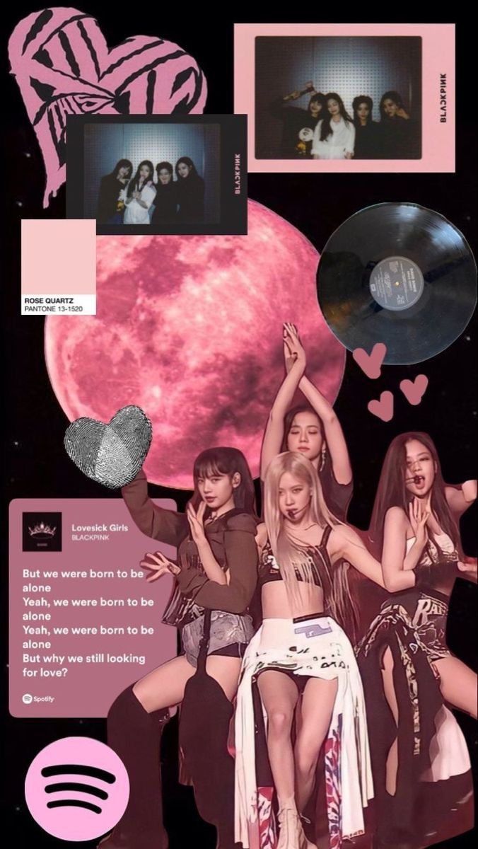 BLACKPINK Black & Pink Chic Kpop Tote Bag - Aesthetic Phone Cases - Culltique
