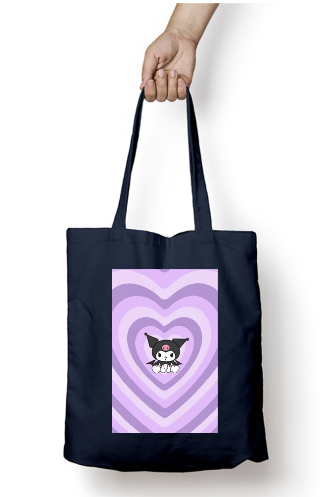 Kuromi Charm Tote Bag - Aesthetic Phone Cases - Culltique