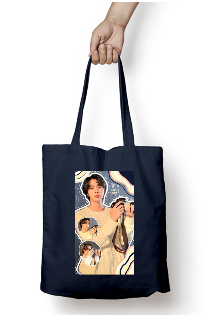 BTS Jin Kpop Tote Bag - Aesthetic Phone Cases - Culltique