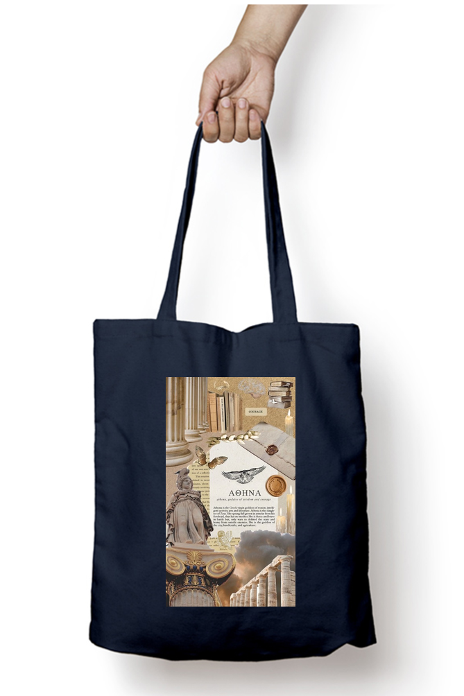Athena's Wisdom Abstract Tote - Aesthetic Phone Cases - Culltique