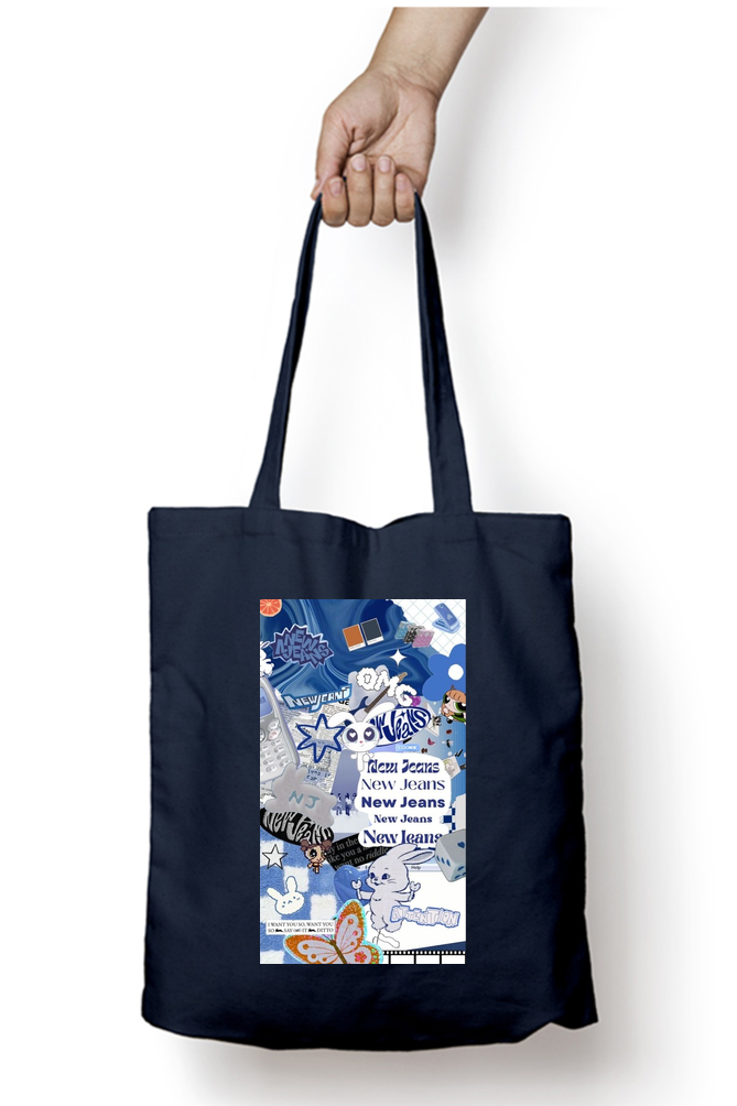 New Jeans K-Pop Journal Tote Bag - Aesthetic Phone Cases - Culltique