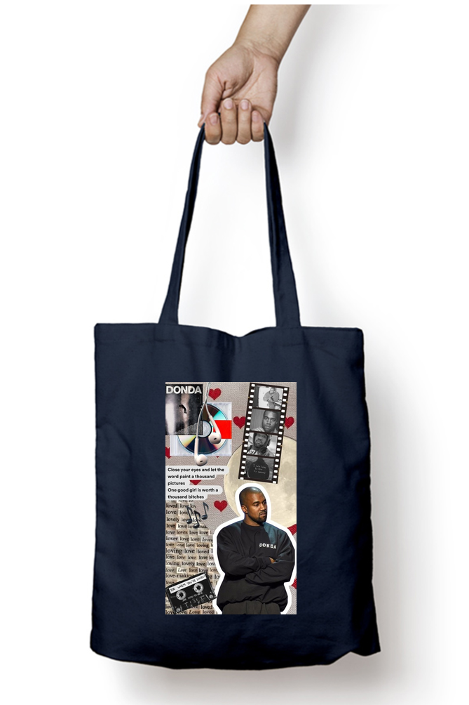 Kanye West Inspired Tote Bag - Aesthetic Phone Cases - Culltique