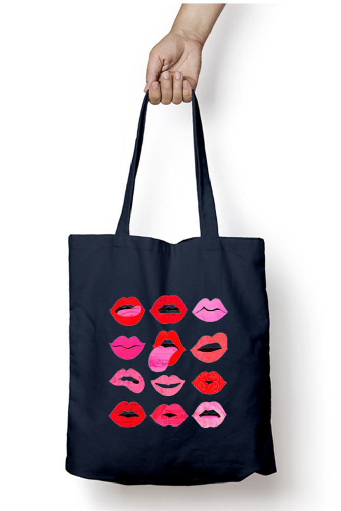 Luscious Lips Tote Bag - Aesthetic Phone Cases - Culltique