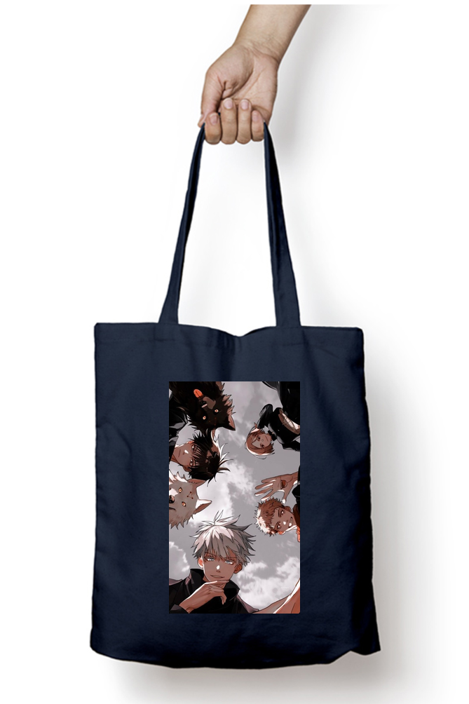 Jujutsu Kaisen Gang Tote Bag - Aesthetic Phone Cases - Culltique