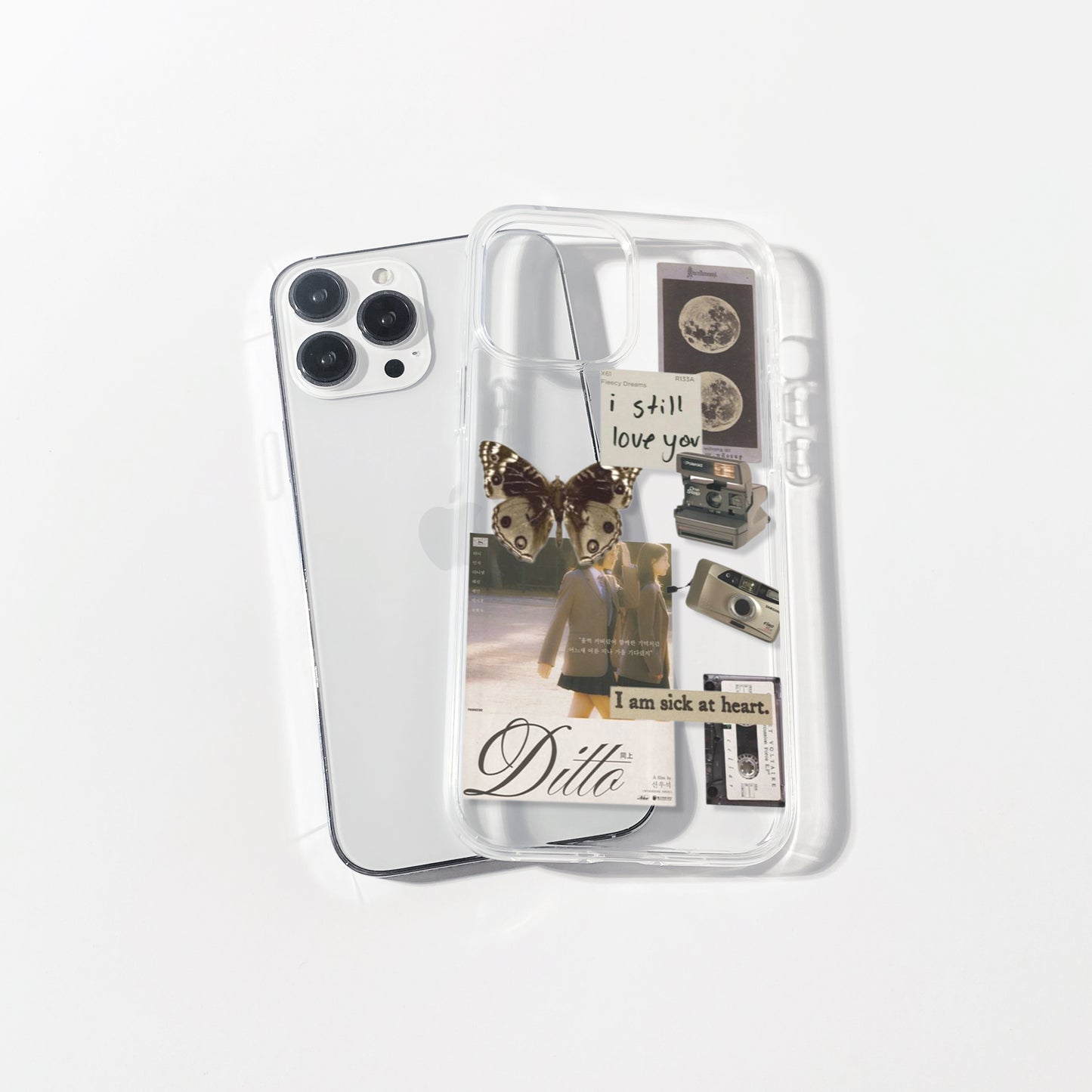Ditto Aesthetic Silicone Clear Case