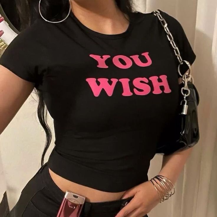Wish Crop Top for Women - Aesthetic Phone Cases - Culltique
