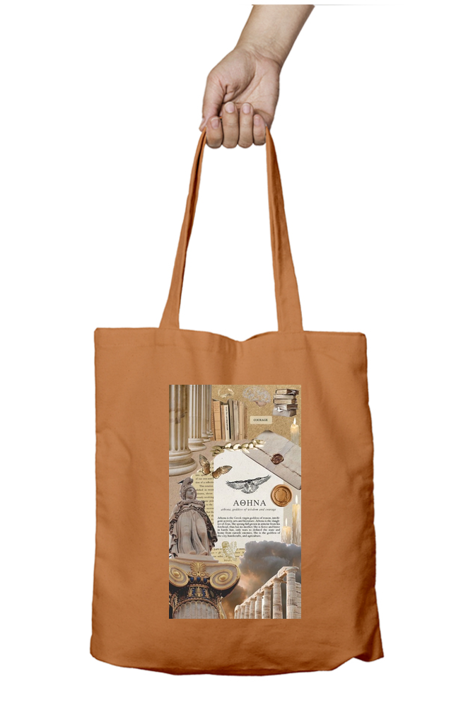 Athena's Wisdom Abstract Tote - Aesthetic Phone Cases - Culltique