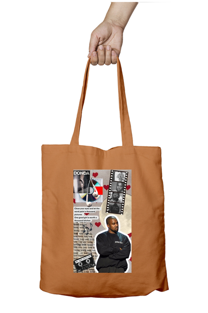 Kanye West Inspired Tote Bag - Aesthetic Phone Cases - Culltique