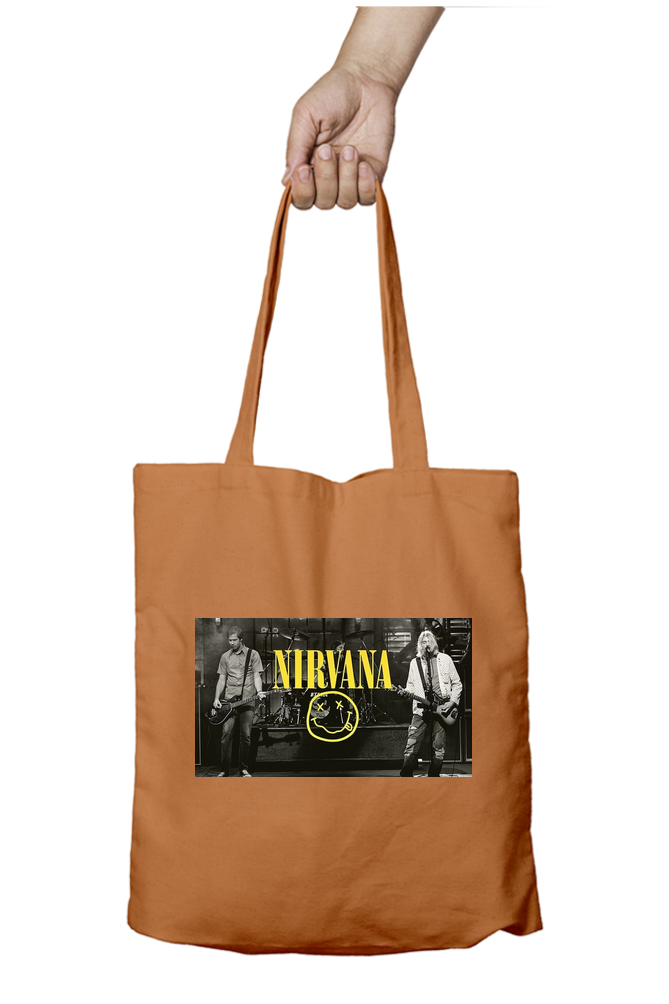 Nirvana Poster Tote Bag - Aesthetic Phone Cases - Culltique