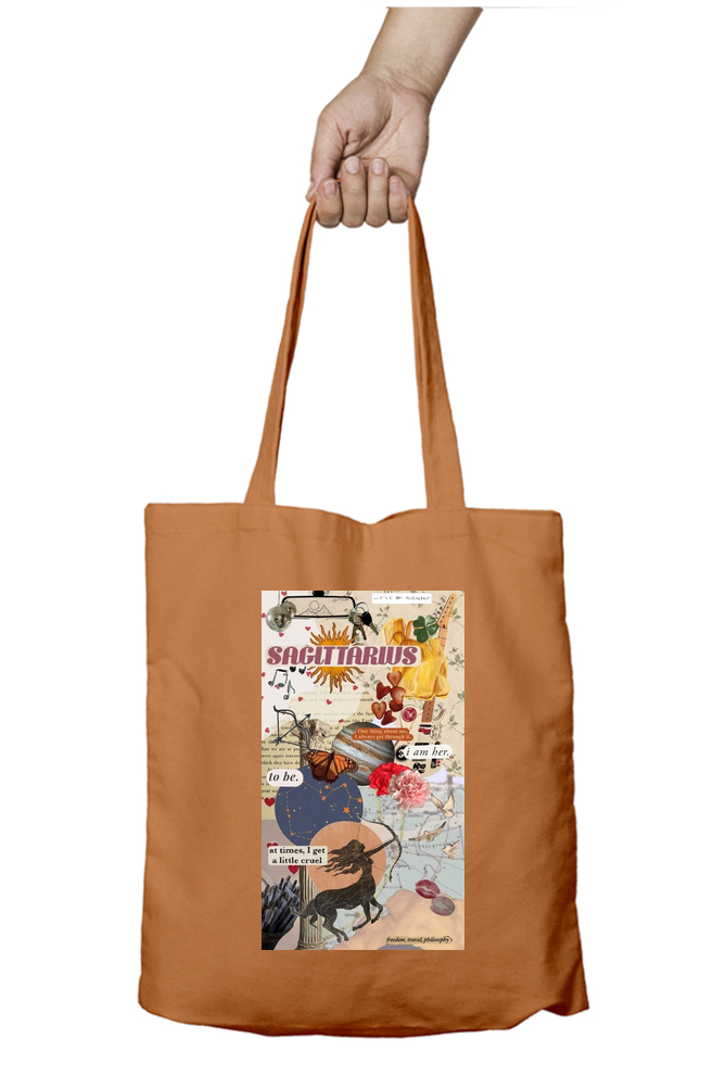 Sagittarius Zodiac Tote Bag - Aesthetic Phone Cases - Culltique