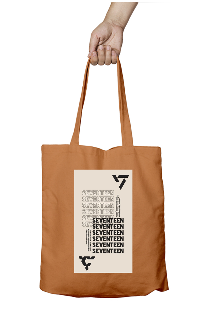 Seventeen Emblem Kpop Tote Bag - Aesthetic Phone Cases - Culltique