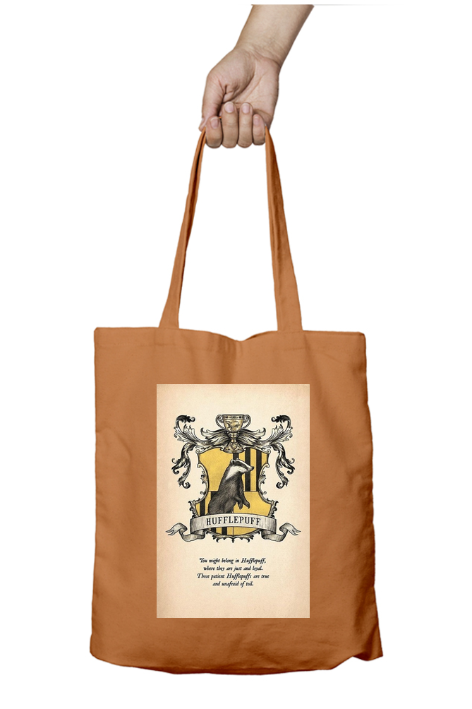Harry Potter Hufflepuff Sigil Tote Bag - Aesthetic Phone Cases - Culltique